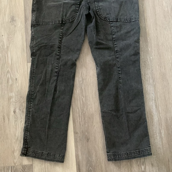 FREE PEOPLE We The Free Hot In It Moto Pants NWT Washed Black - Picture 10 of 16